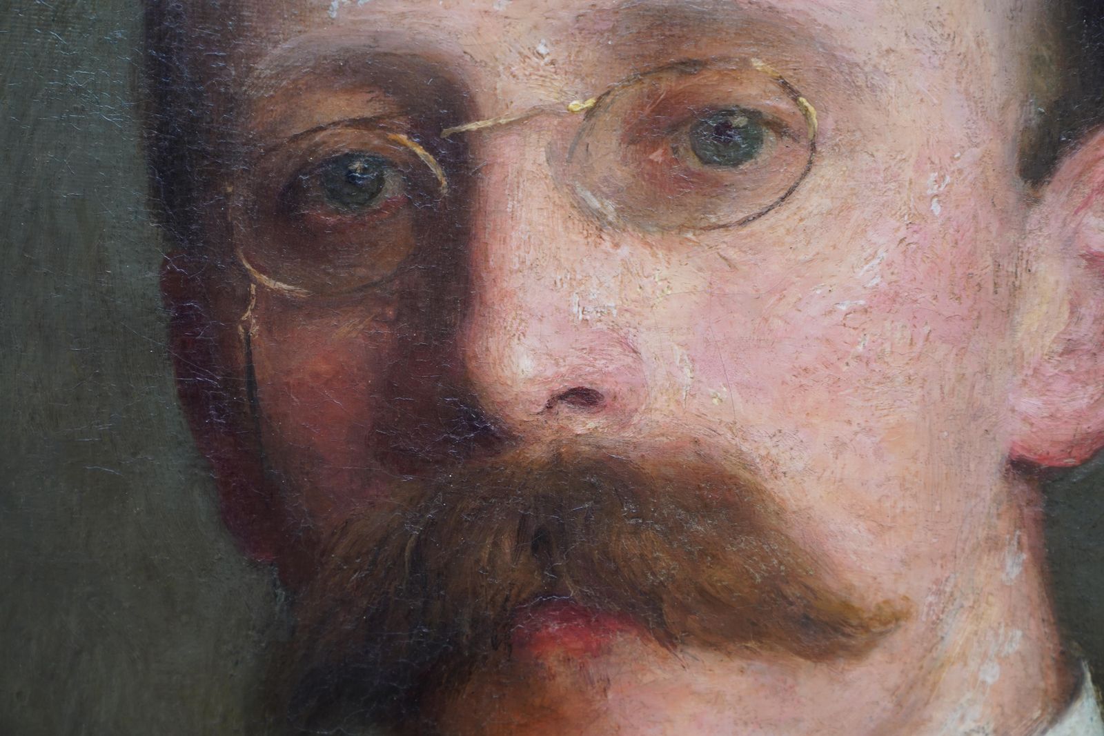 Maud Porterportrait Of G W Barber Jp   British Victorian Exhibited Art Oil Painting1897 photo 4079.0
