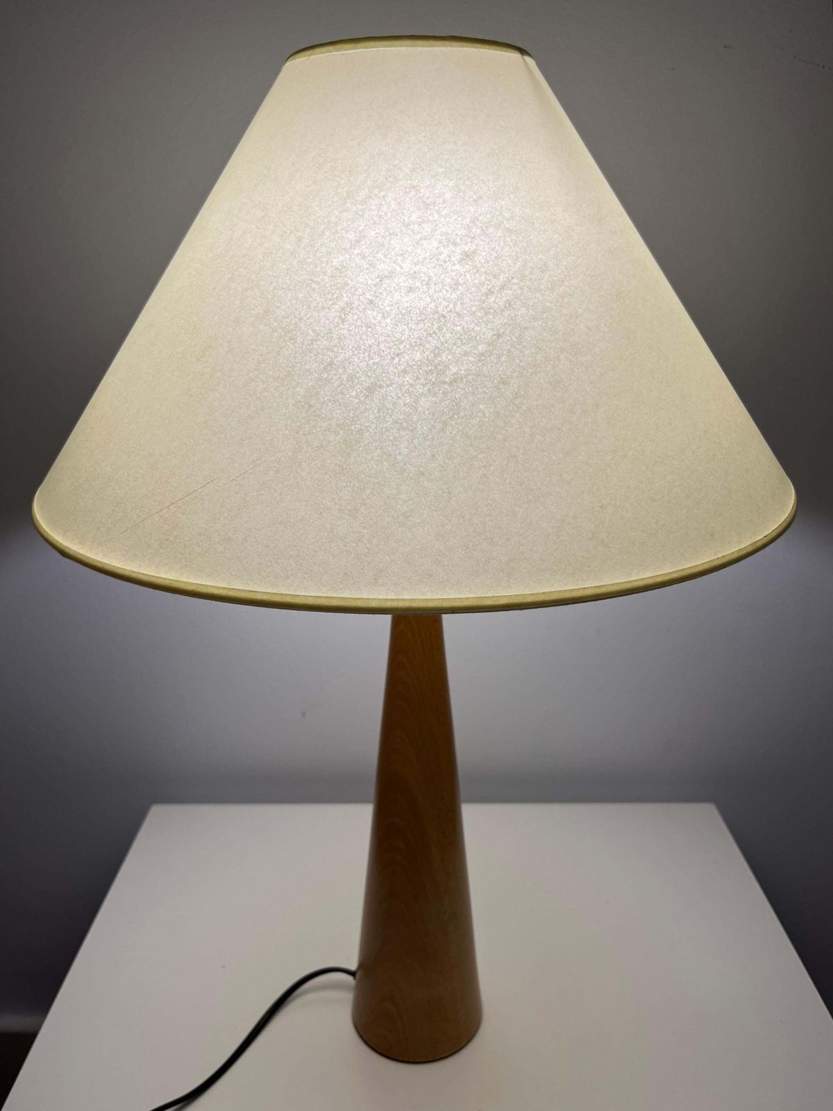 Postmodern Spanish "Fina" Wood Table Lamp By Blauet, Barcelona, 1990s photo buy