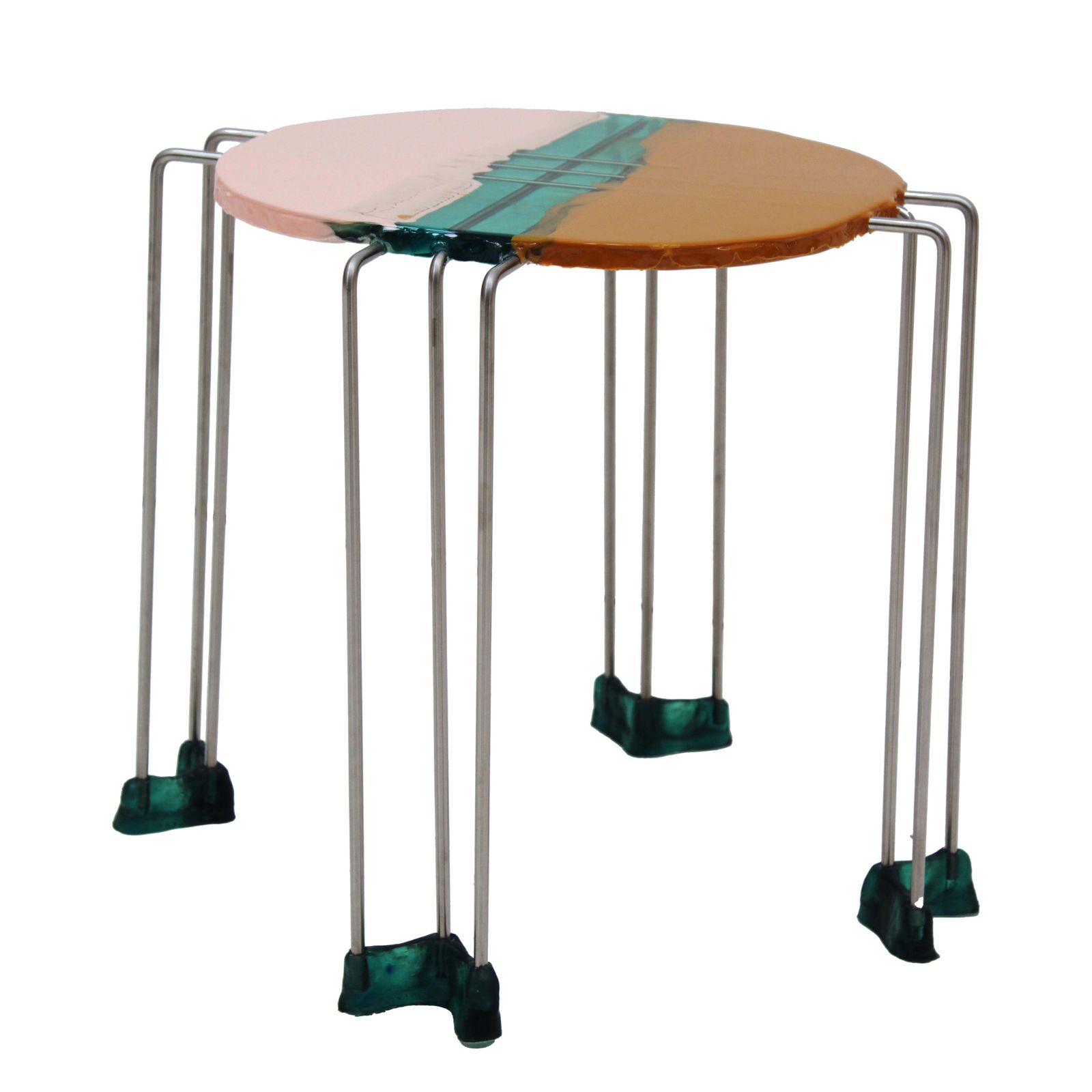 Side Table Designed By Gaetano Pesce, Fish Design Collection photo for sale