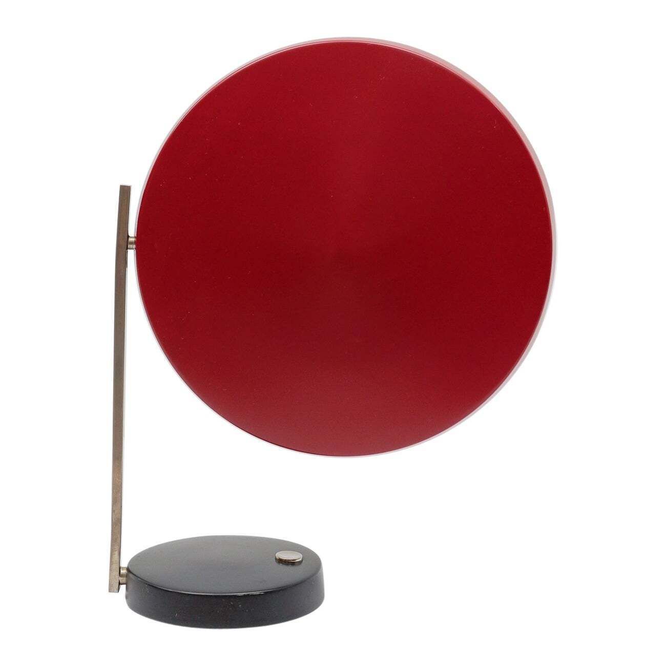 Rare Original Hillebrand Table Lamp Model Oslo From 1962, Design Heinz Pfaender