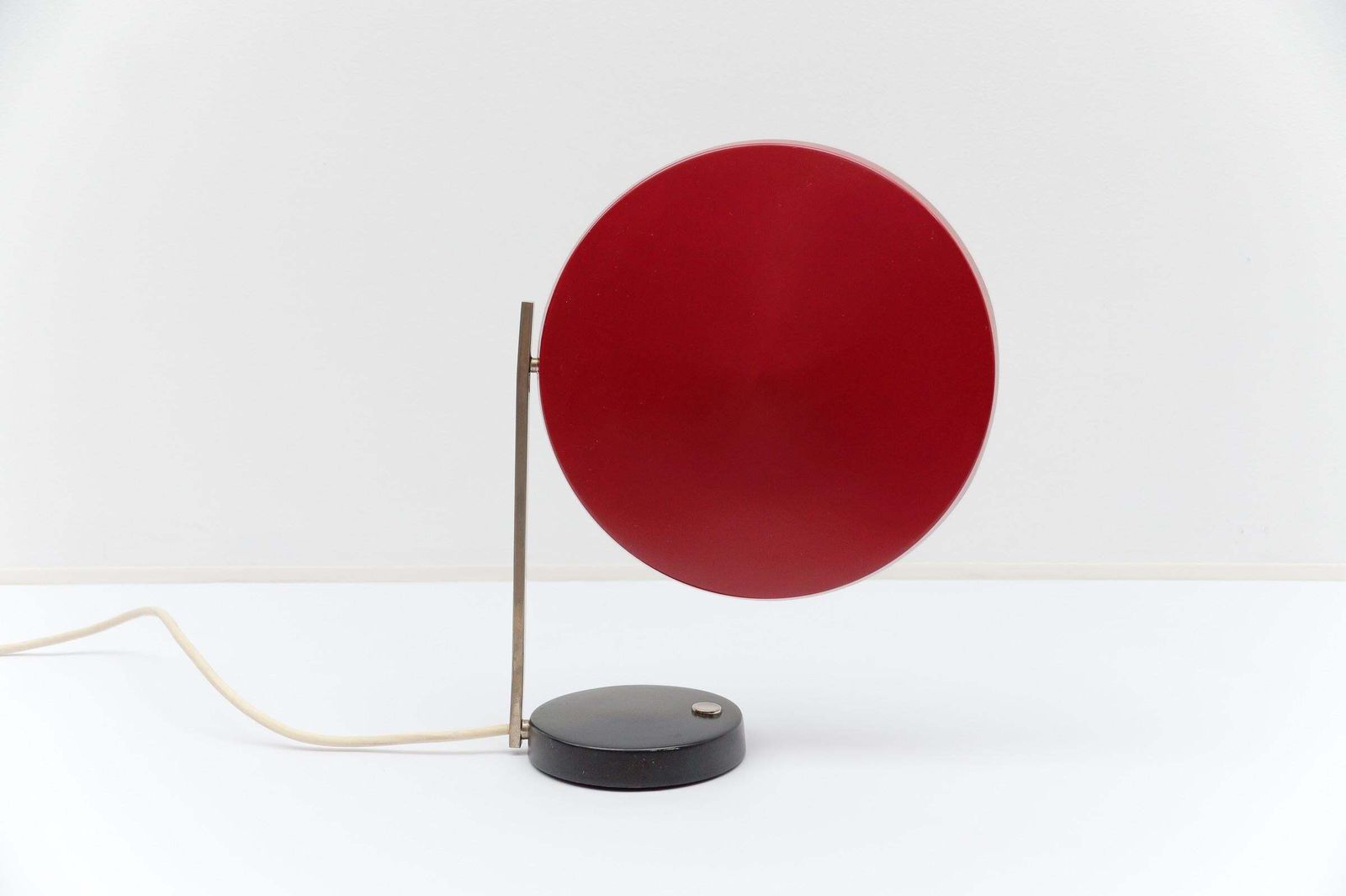 Rare Original Hillebrand Table Lamp Model Oslo From 1962, Design Heinz Pfaender photo buy
