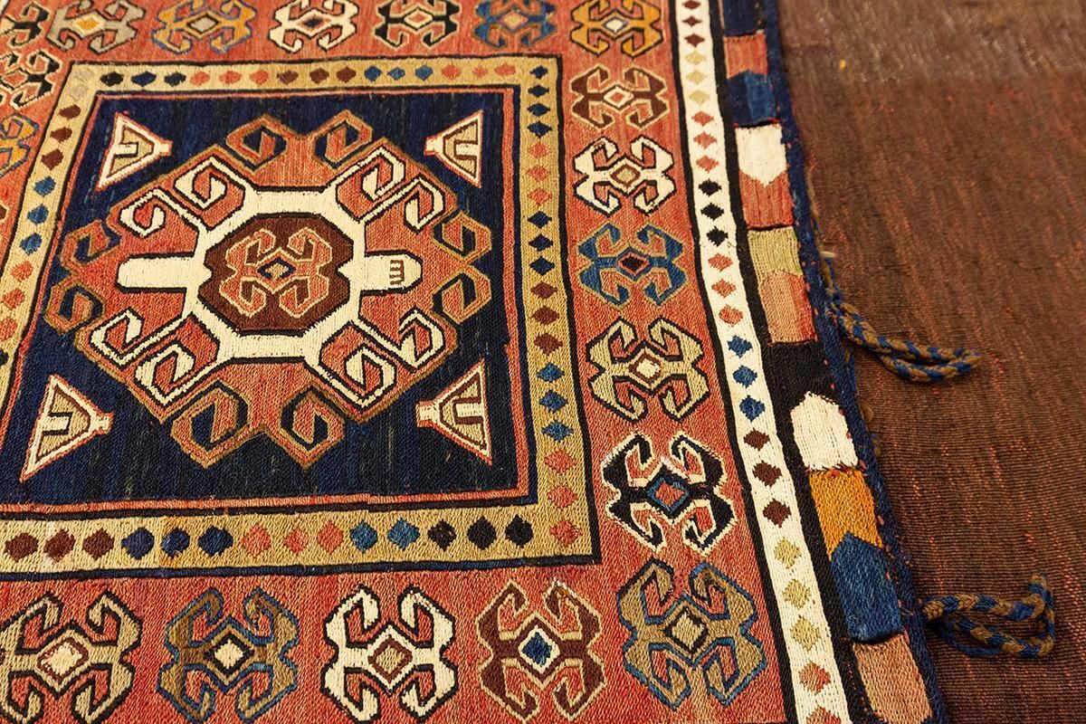 Kilim Rug Saddle Bag Caucasian photo furniture