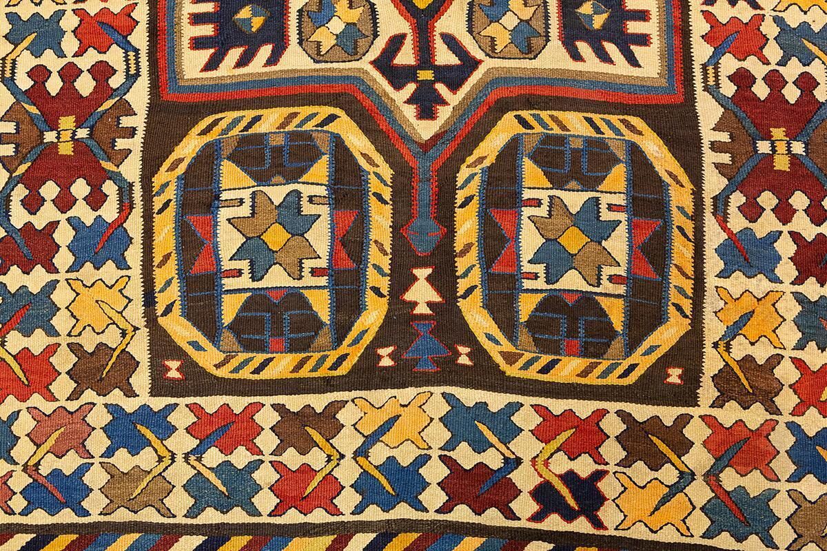 Caucasian Kilim Borcialu photo vintage