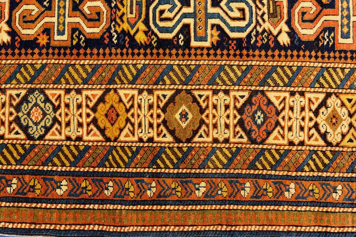 Caucasian Rug Perpedil Ram's Horns photo vinterior