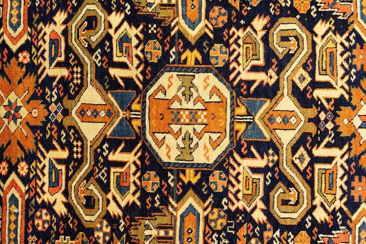Caucasian Rug Perpedil Ram's Horns photo buy