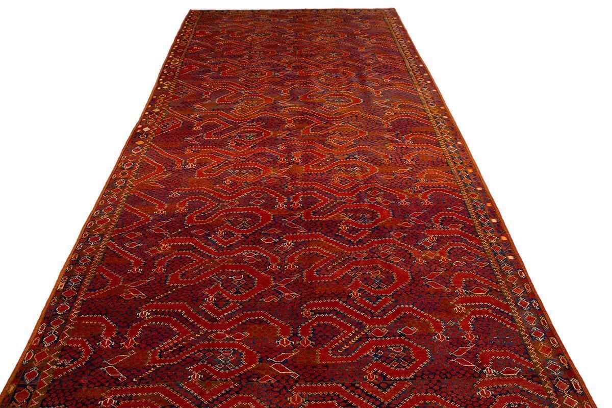 Turkmen Rug Ersari Snake Design photo for sale
