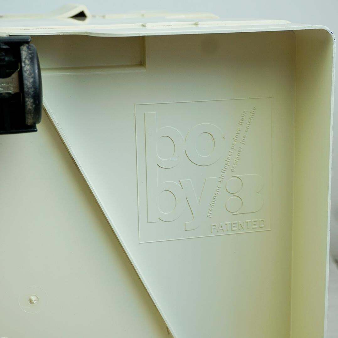 Cremewhite Boby Trolley By Joe Colombo For Bieffeplast, Italy, 1970s photo Furniture