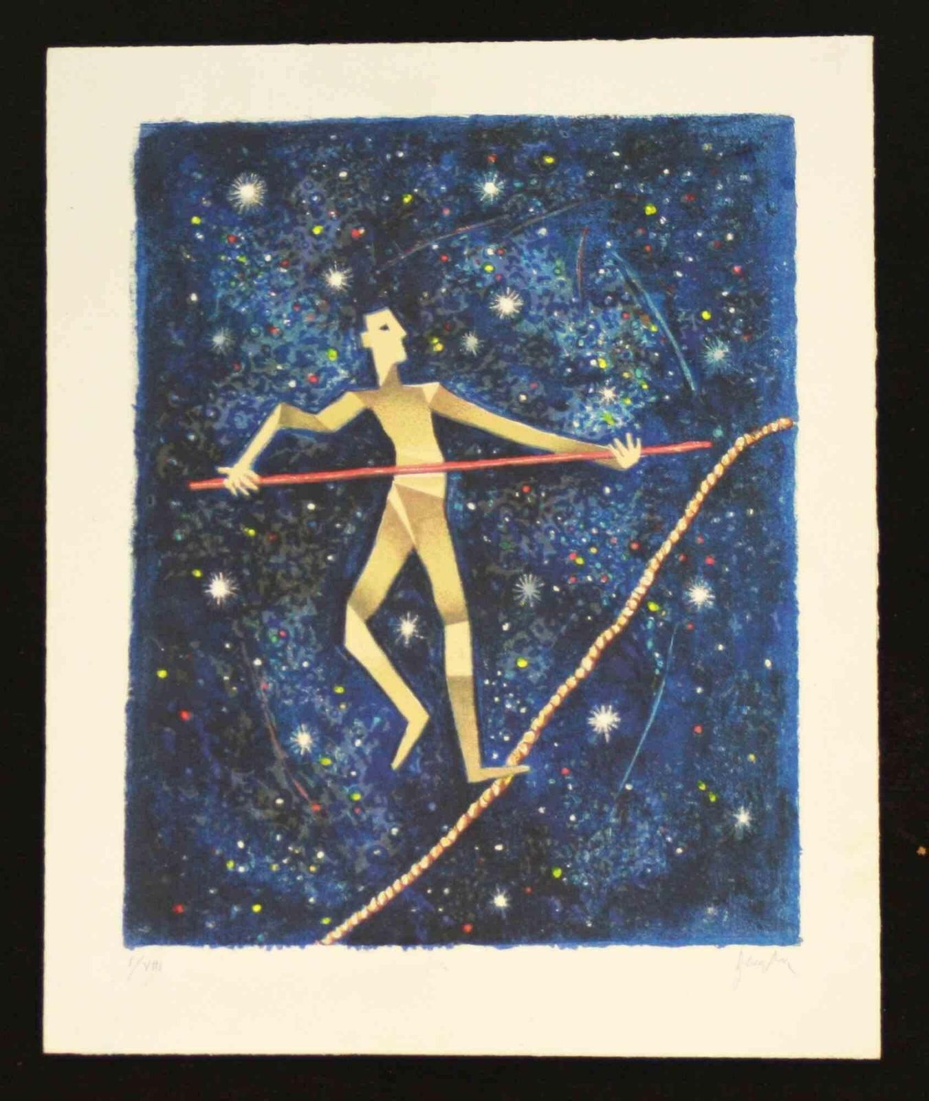 Enrico Benagliauntitled   Lithograph By Enrico Benaglia   20002000