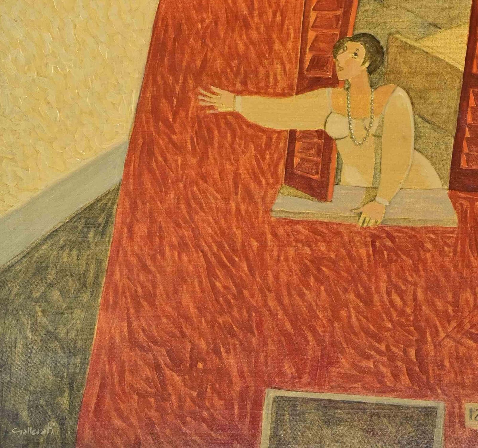 Alberto Galleratiannunciation In Emilia   Paint By Alberto Gallerati   1970s1970s photo furniture