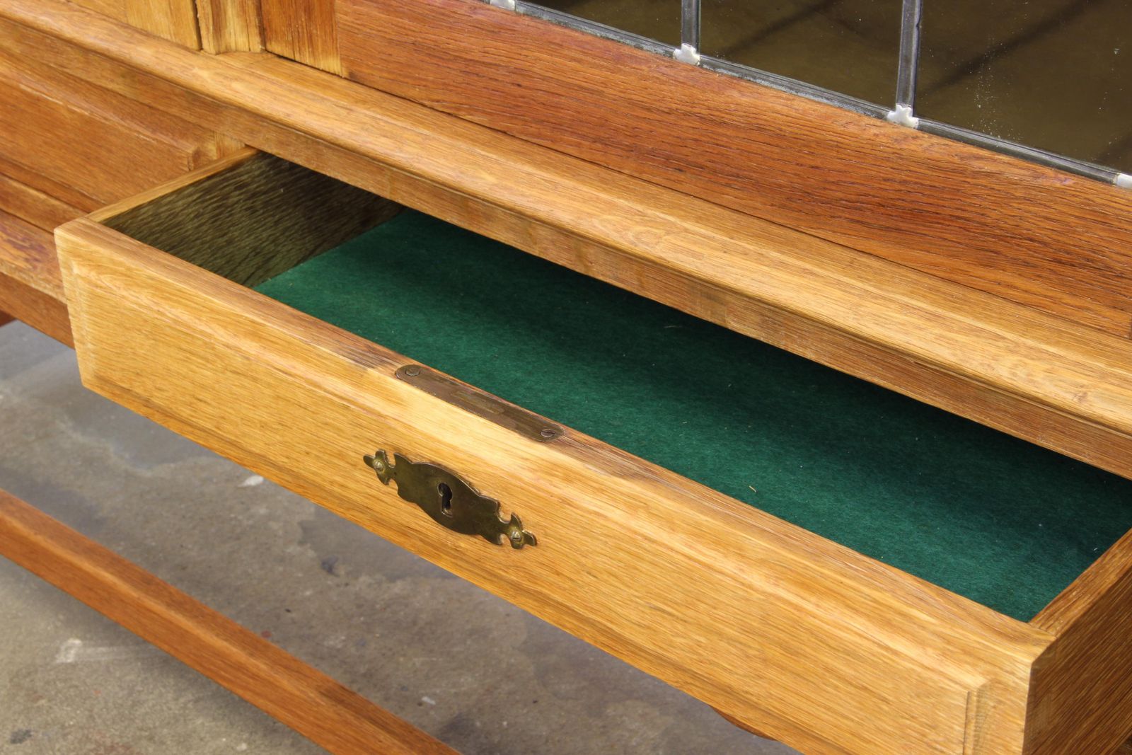 photo for sale Vintage Danish 1960s Modern Oak Cabinet In The Style Of Henning Kjærnulf