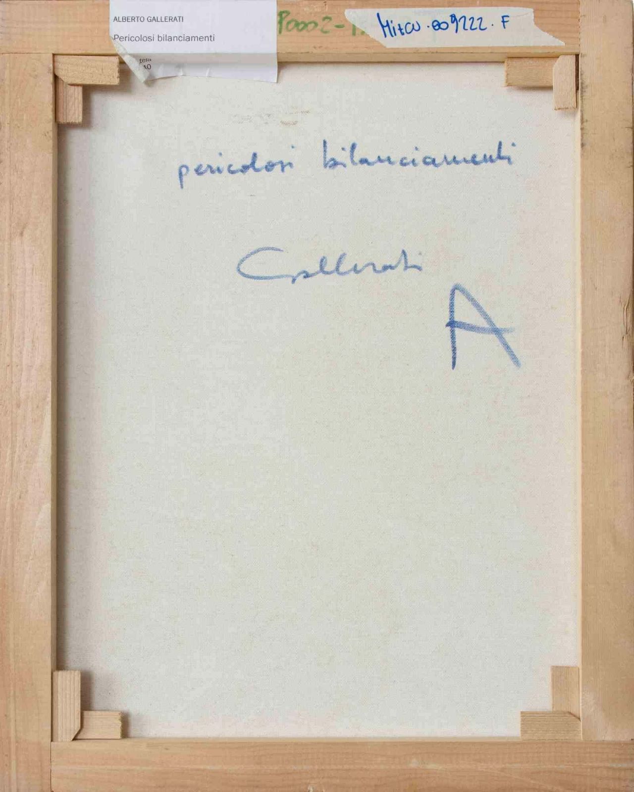 Alberto Galleratidangerous Balances   Paint By Alberto Gallerati   1970s1970s photo Art