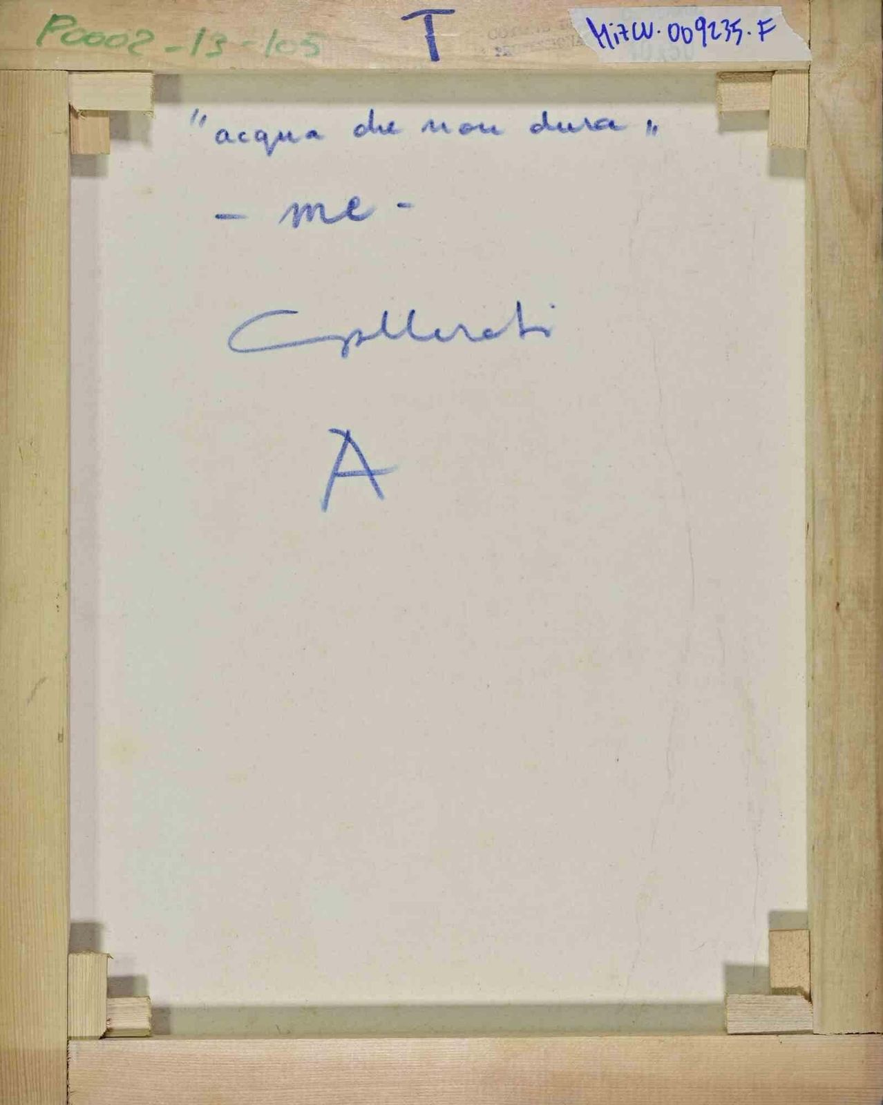 Alberto Galleratiwater That Doesn't Last   Paint By Alberto Gallerati   1970s1970s photo Art
