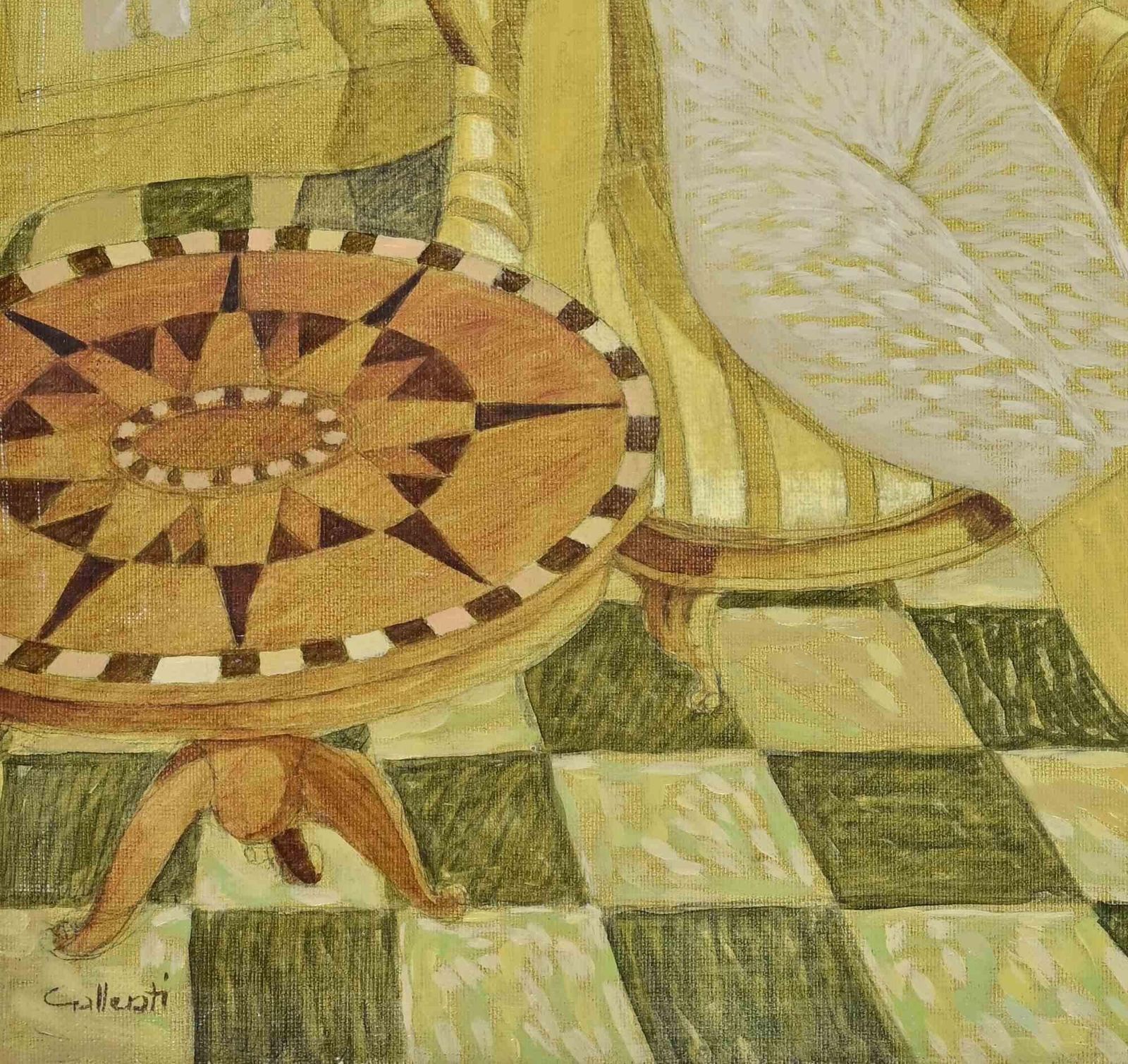 Alberto Galleratifiorella Is Still Beautiful   Paint By Alberto Gallerati   1970s1970s photo furniture