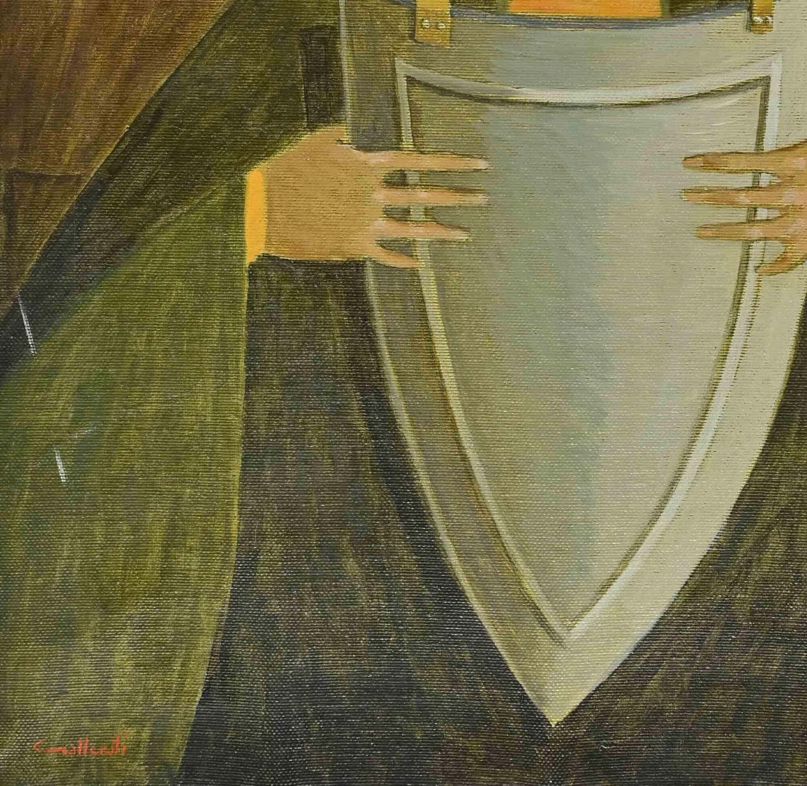 Alberto Galleratidefending Yourself From Friendships   Paint By Alberto Gallerati   1970s1970s photo furniture