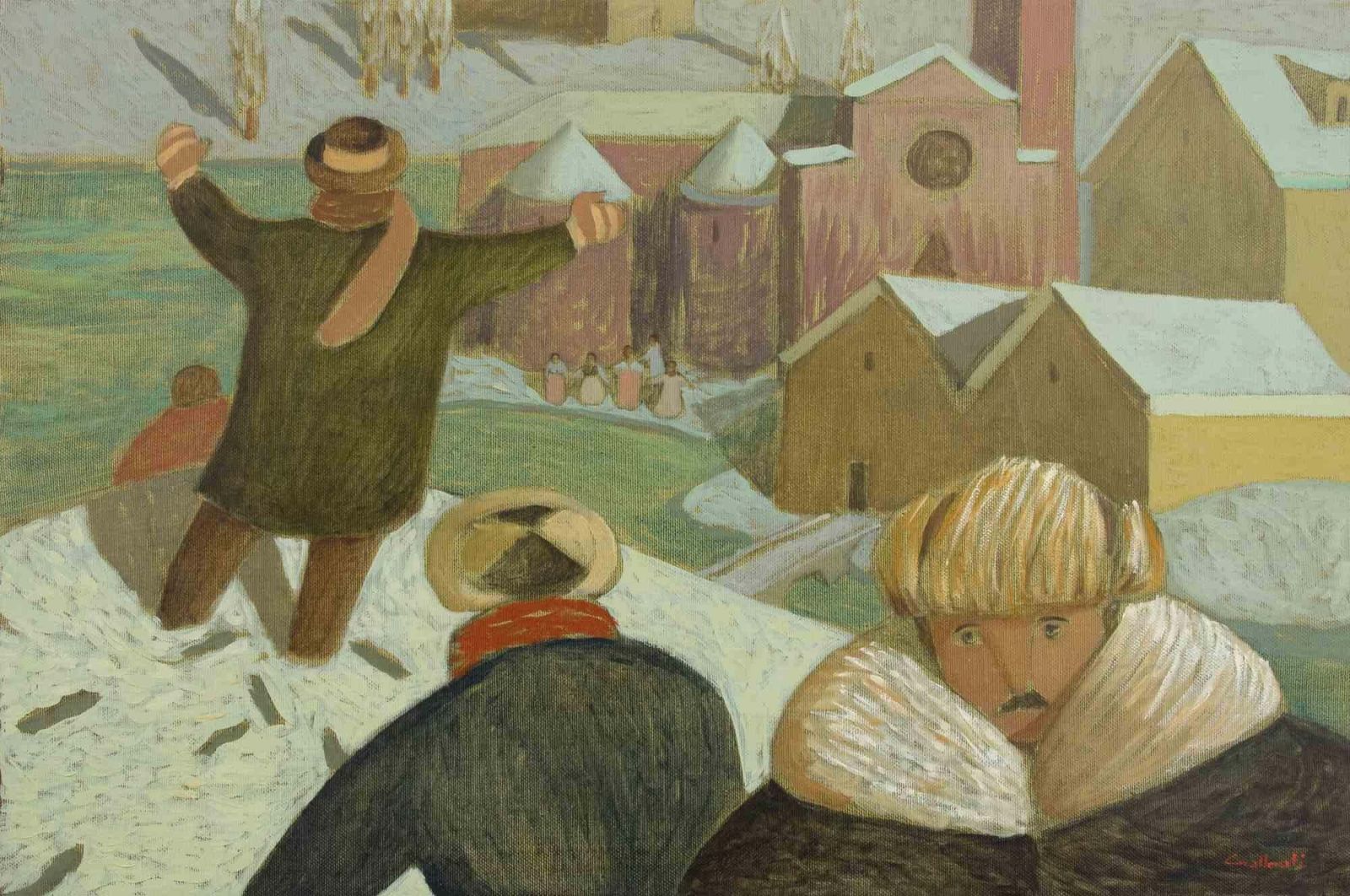 Alberto Galleratithe Country Of Women   Paint By Alberto Gallerati   1970s1970s