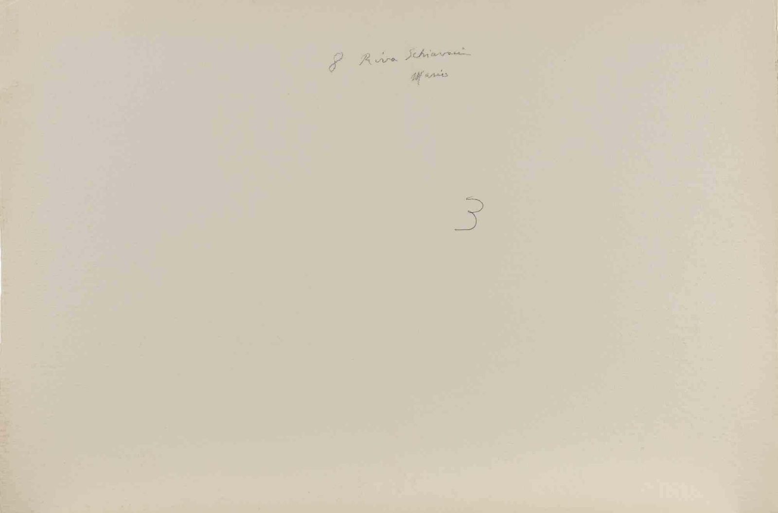 Carlo Ravagnanview Of Riva Schiavoni In Venice   Drawing By Carlo Ravagnan   19781978 photo furniture