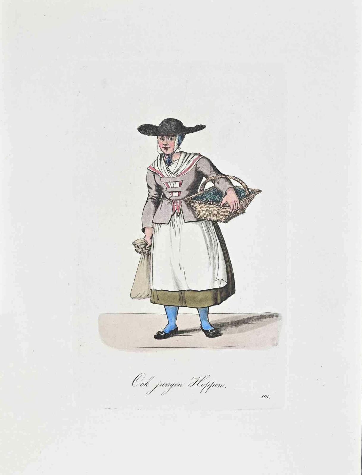 Christoph Suhrook Jungen Hoppen   Etching By Christoph Suhr   18081808