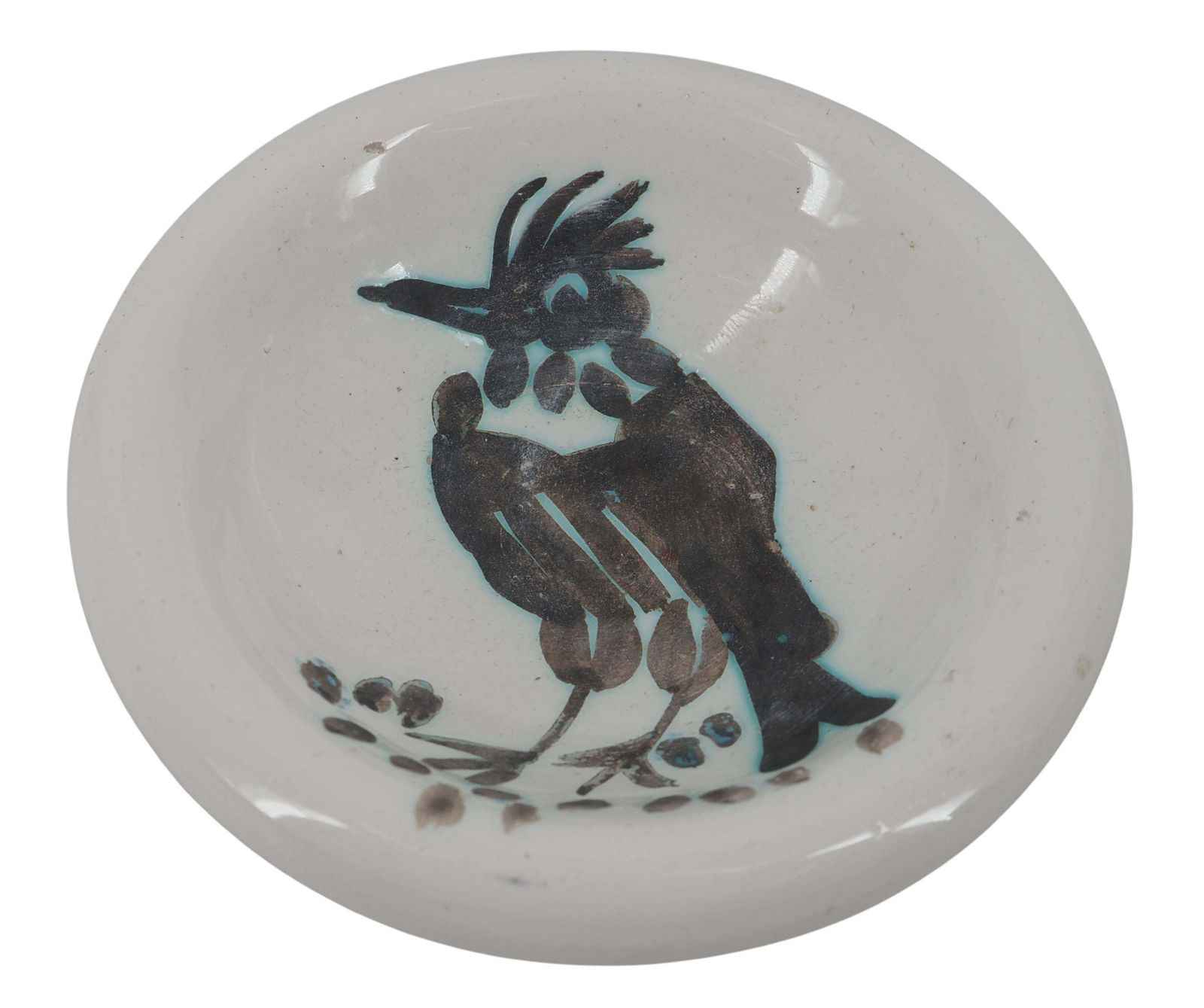Pablo Picassobird With A Crest   Original Ceramic Madoura   Edition Of 500 (Ramié #173)1952 photo furniture