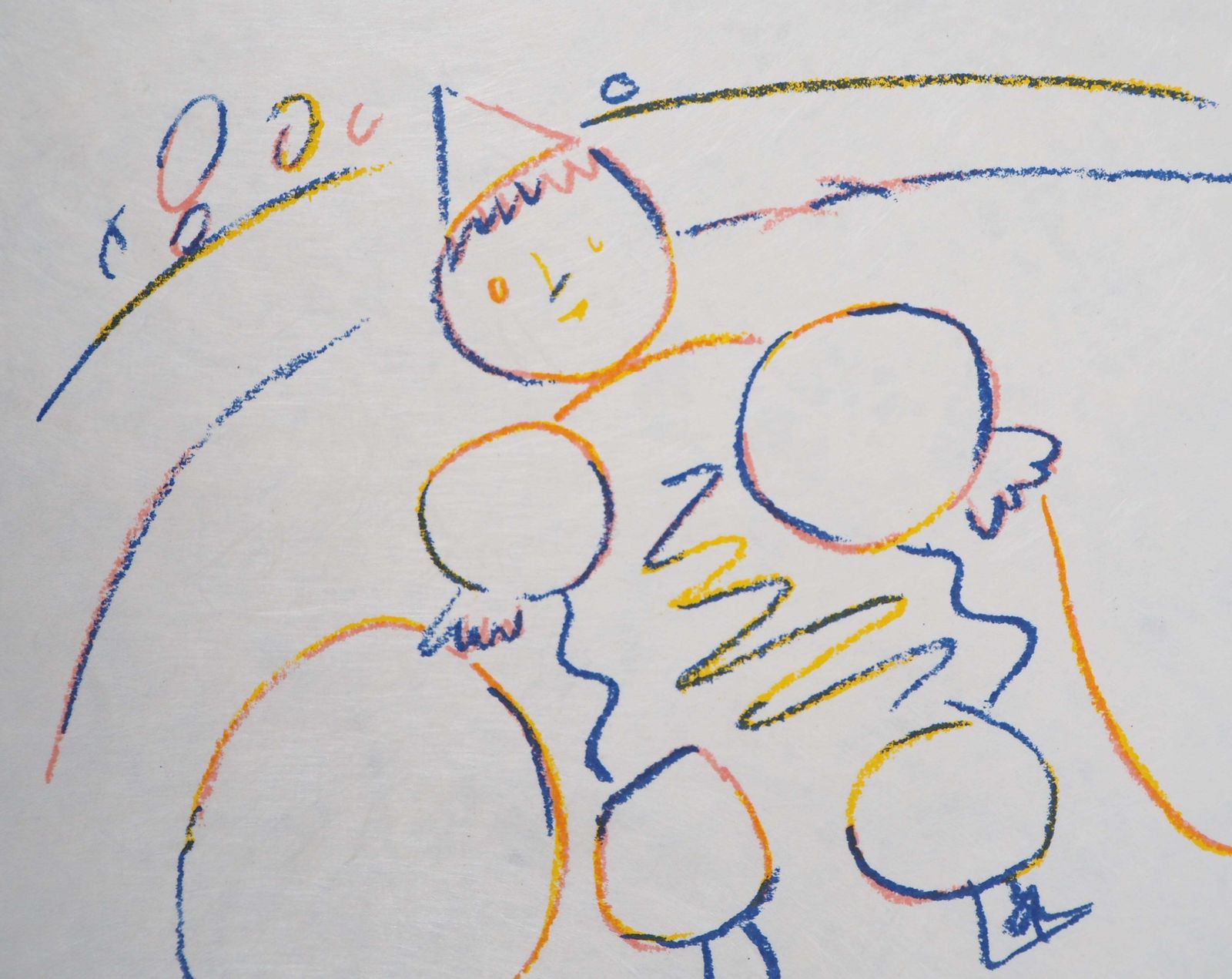 (After) Pablo Picassocircus : Clown, Dog And Rabbit   Lithograph1974 photo 217.0