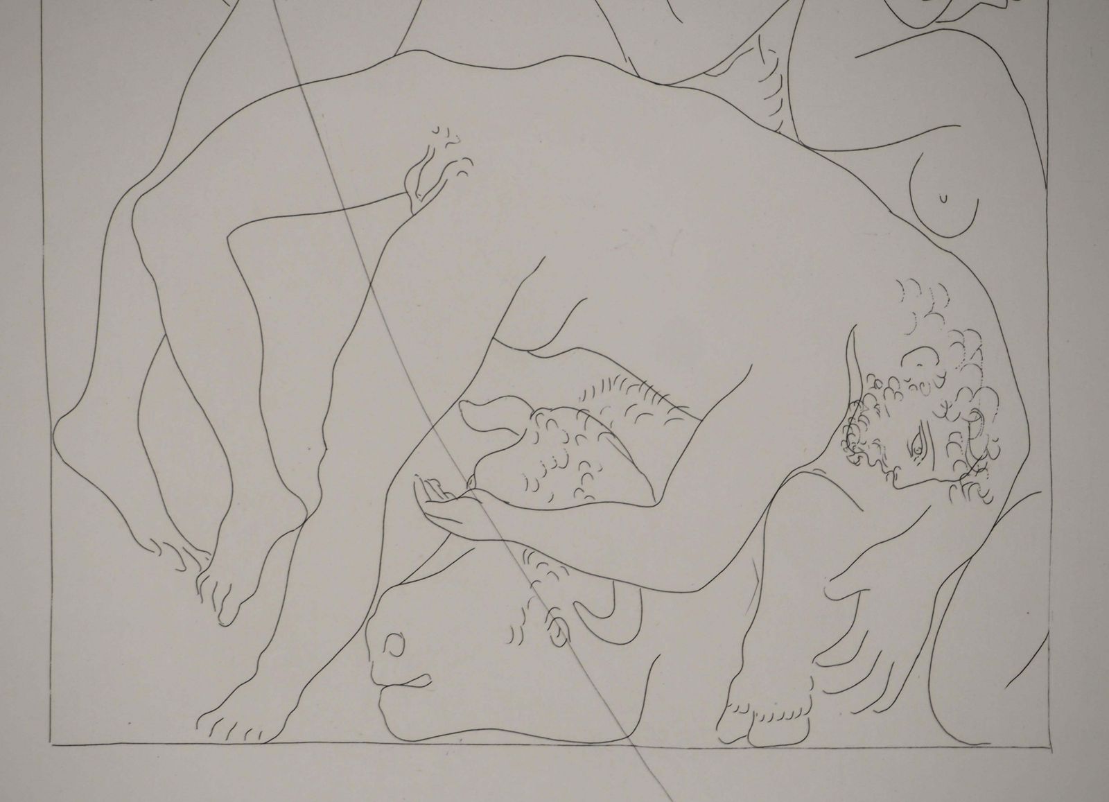 Pablo Picassométarmorphoses D'ovide, Death Of Orpheus   Original Etching (Baer #164)1936 photo 879.0