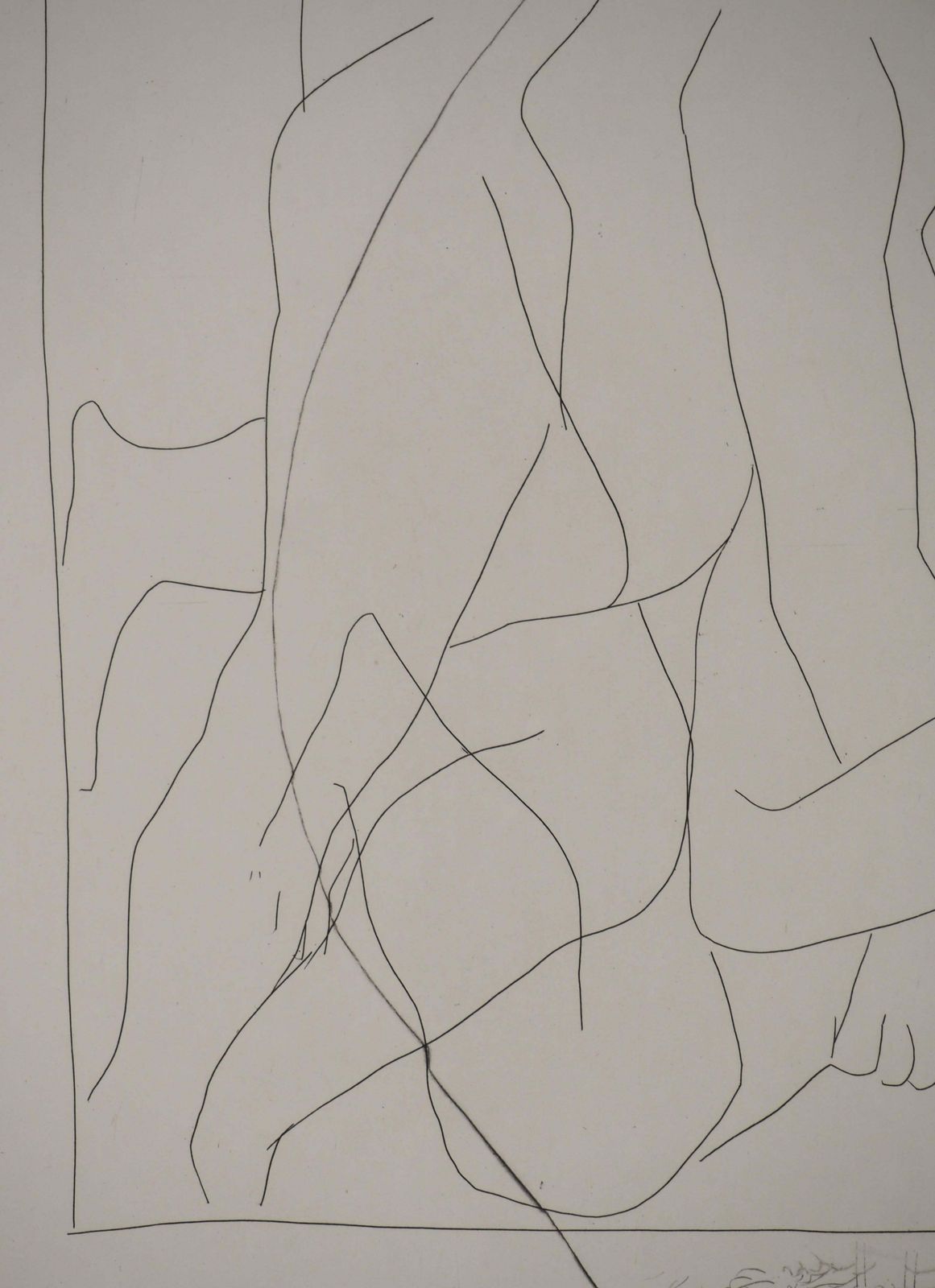 Pablo Picassométarmorphoses D'ovide, Wrestling Scene   Original Etching (Baer #154)1936 photo vintage