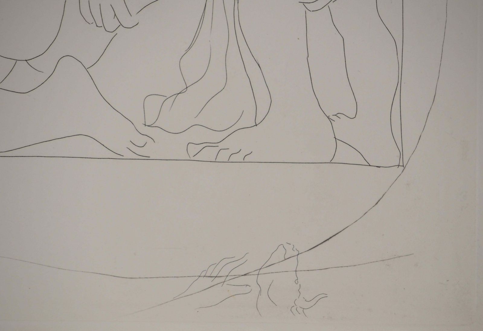 Pablo Picassométarmorphoses D'ovide, On Achilles' Tomeb   Original Etching (Baer #168)1936 photo 897.0