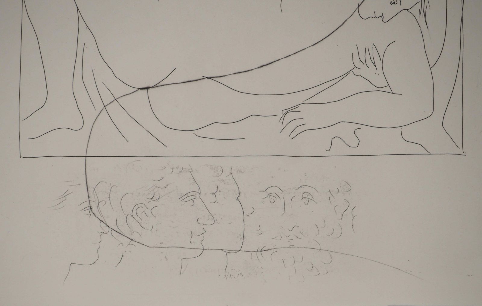 Pablo Picassométarmorphoses D'ovide, Snake Bite   Original Etching (Baer #162)1936 photo 628.0