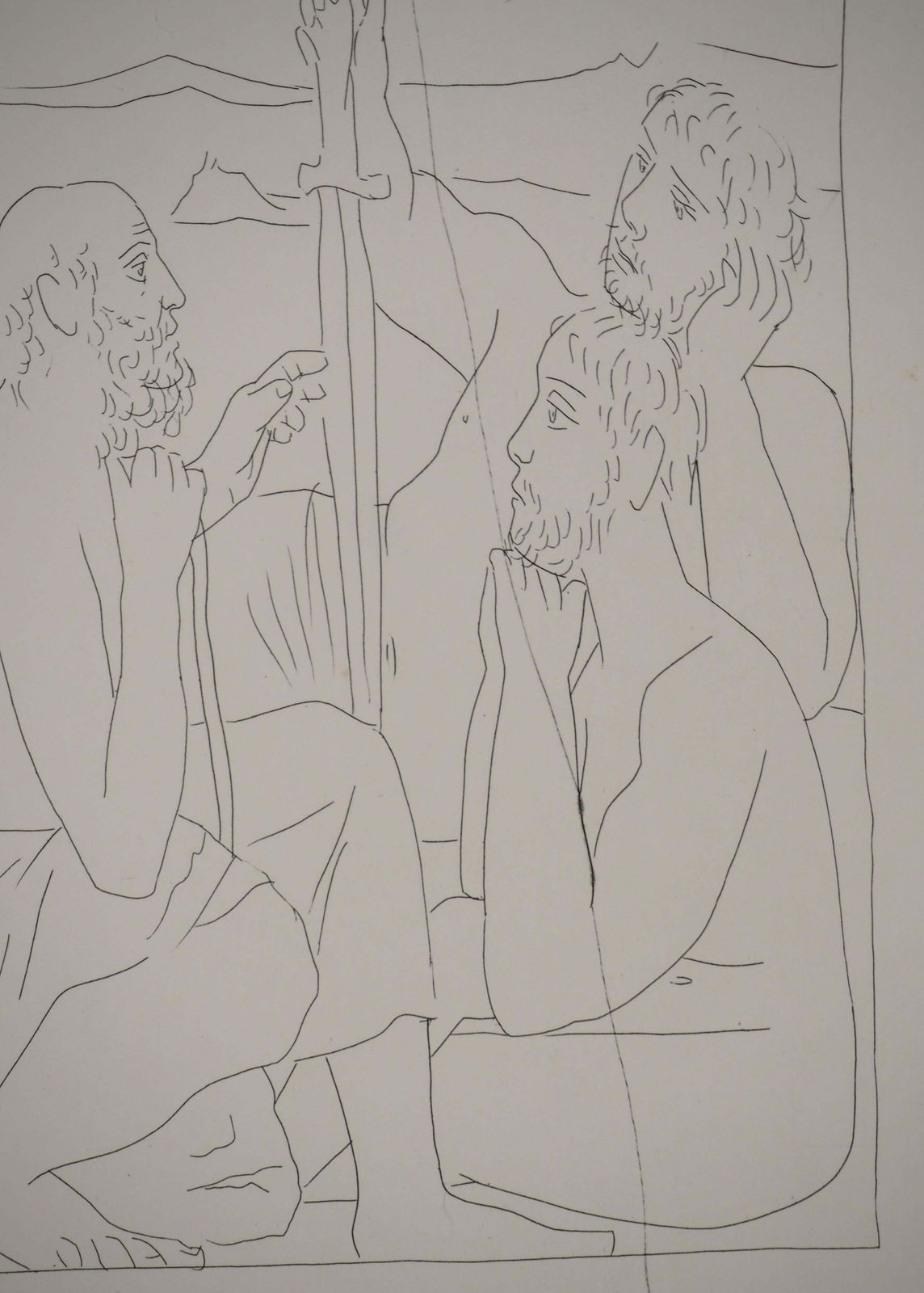 Pablo Picassométarmorphoses D'ovide, Tales Of The Trojan War   Original Etching (Baer #166)1936 photo 898.0
