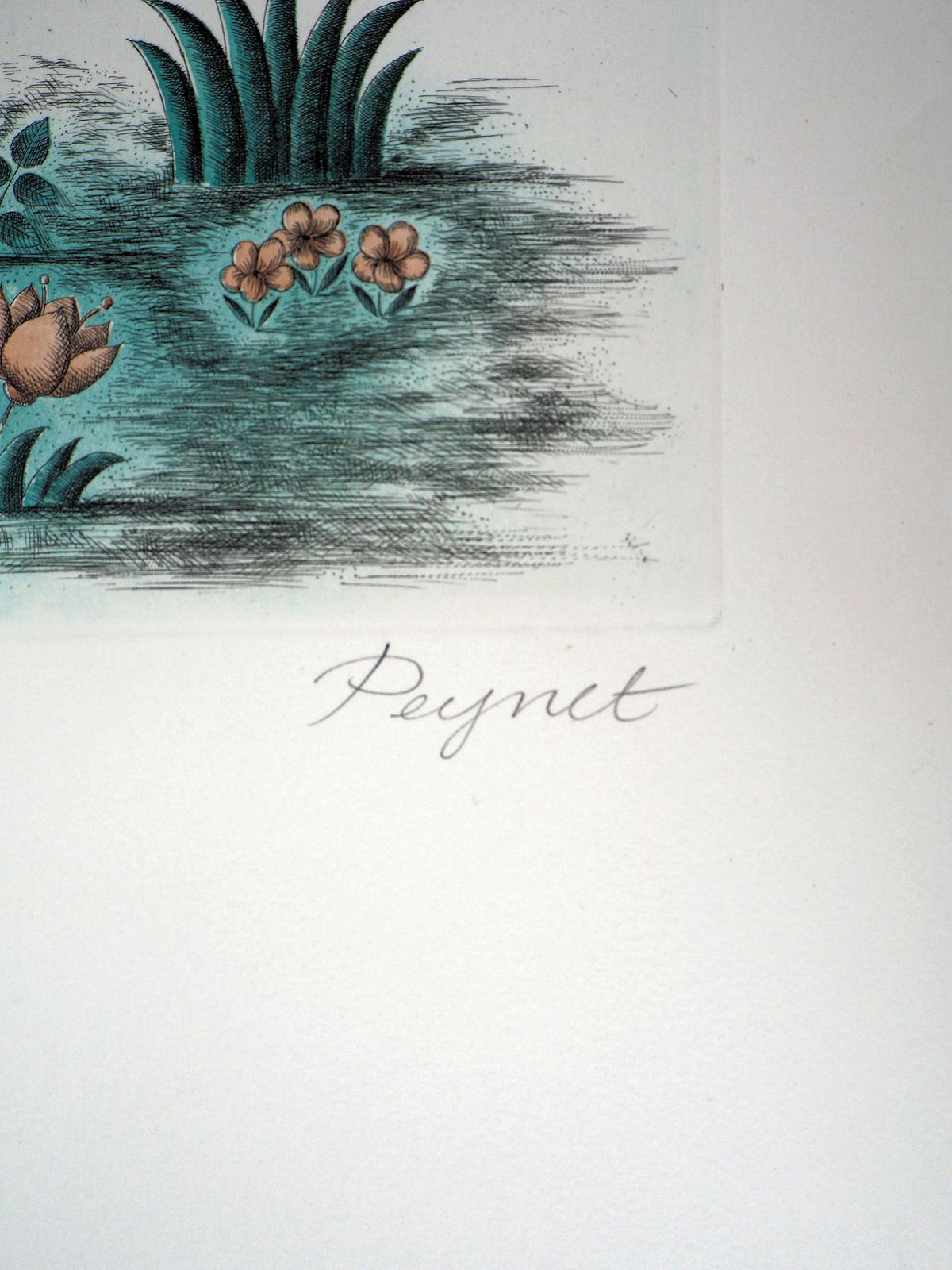 Raymond Peynetastrology   Zodiac : Libra   Original Etching, Handsigned In Pencil 19791979 photo furniture
