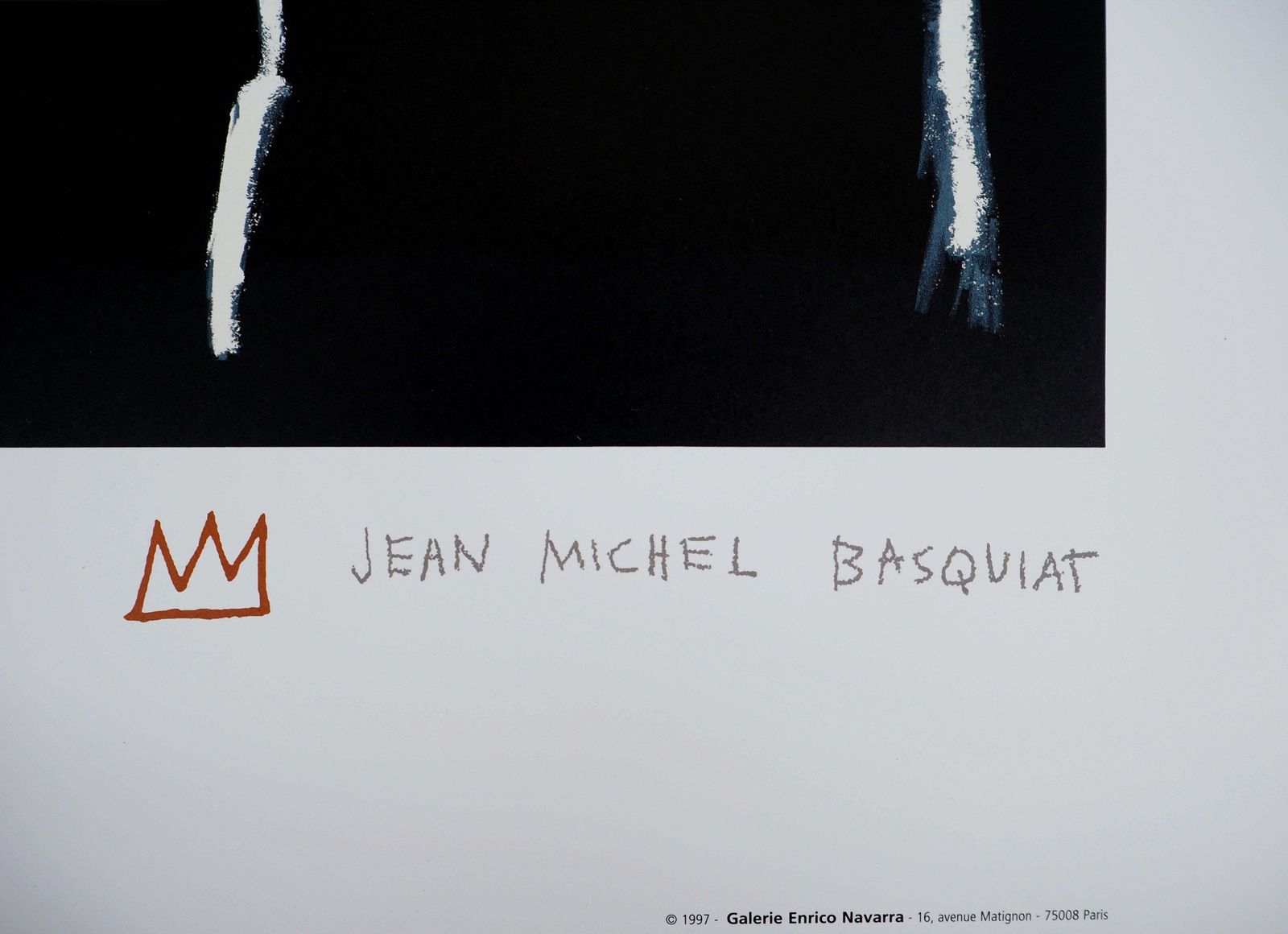 Jean Michel Basquiatthe King   Lithograph, 19971997 photo furniture