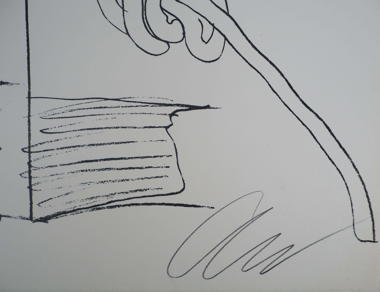 Andy Warholflowers   Original Screen Print   Handsigned And /100 (Schellman II.101)1986 photo for sale