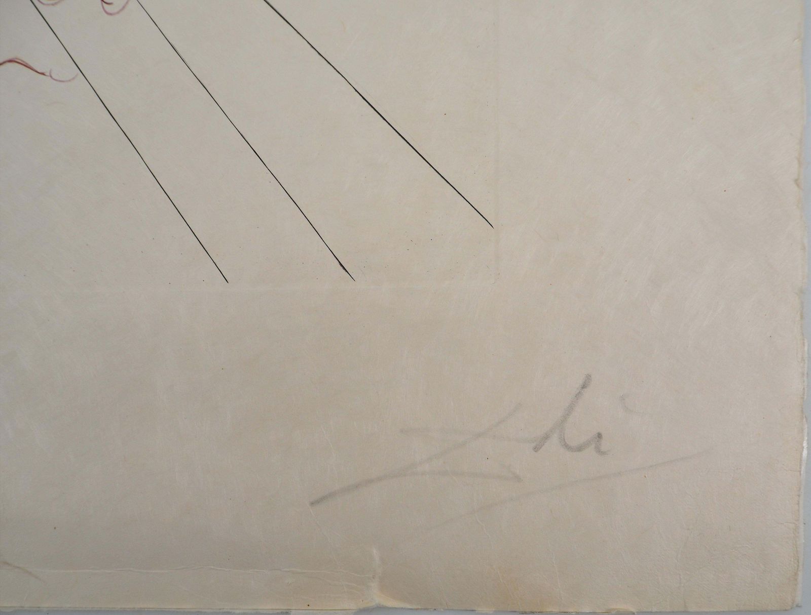 Salvador Dalí­Flordali : Luna Geminata (Moon)   Original Etching, Handsigned (Field 68 3f)1968 photo for sale