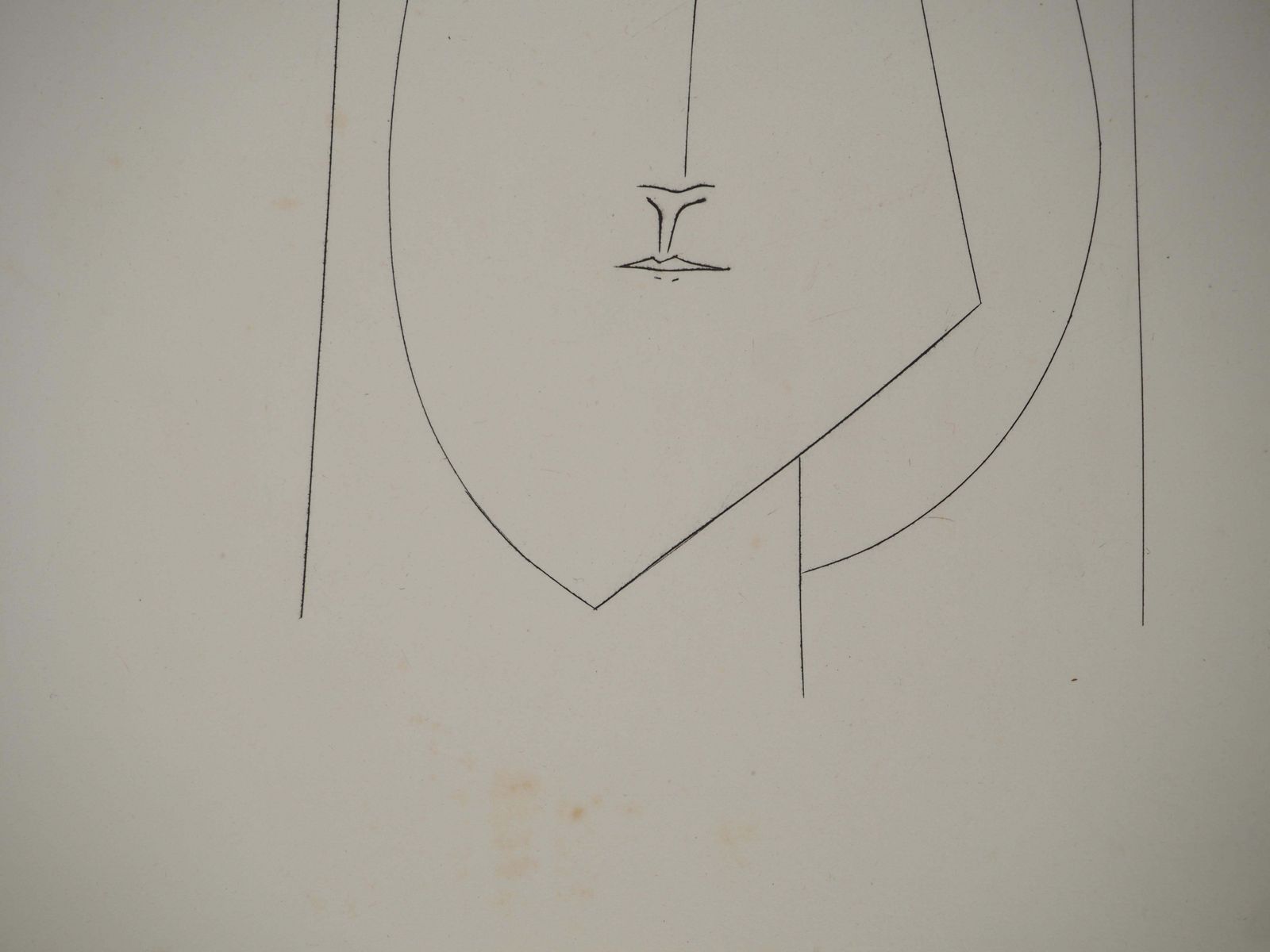 Pablo Picassocarmen, Portrait Of Woman   Original Etching (Cramer #52)1949 photo Art