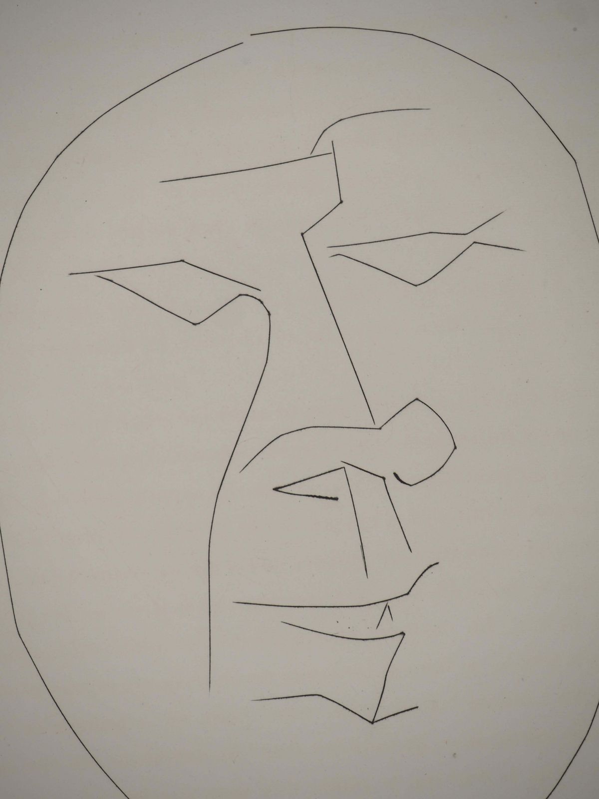 Pablo Picassocarmen, The Smiling Face   Original Etching (Cramer #52)1949 photo 565.0