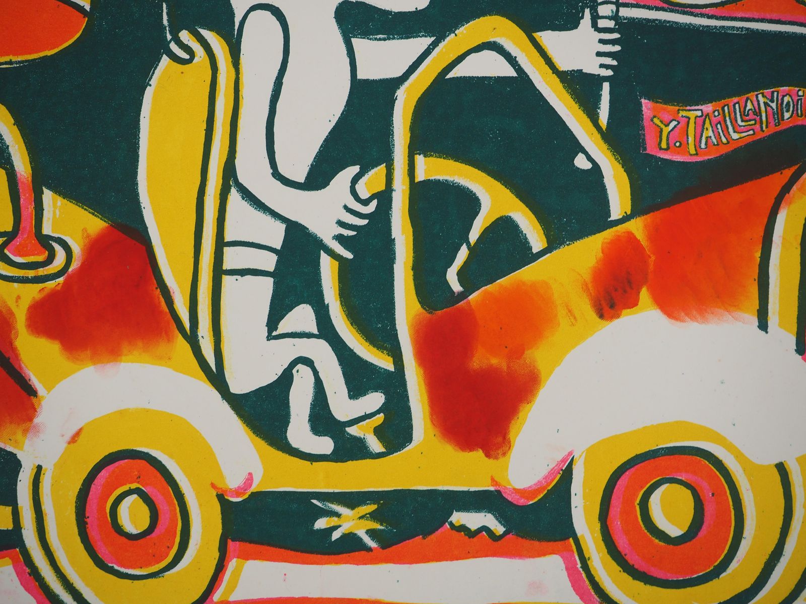 Yvon Taillandierthe Traveller, Havana, 1982   Original Handsigned Screen Print1982 photo vinterior
