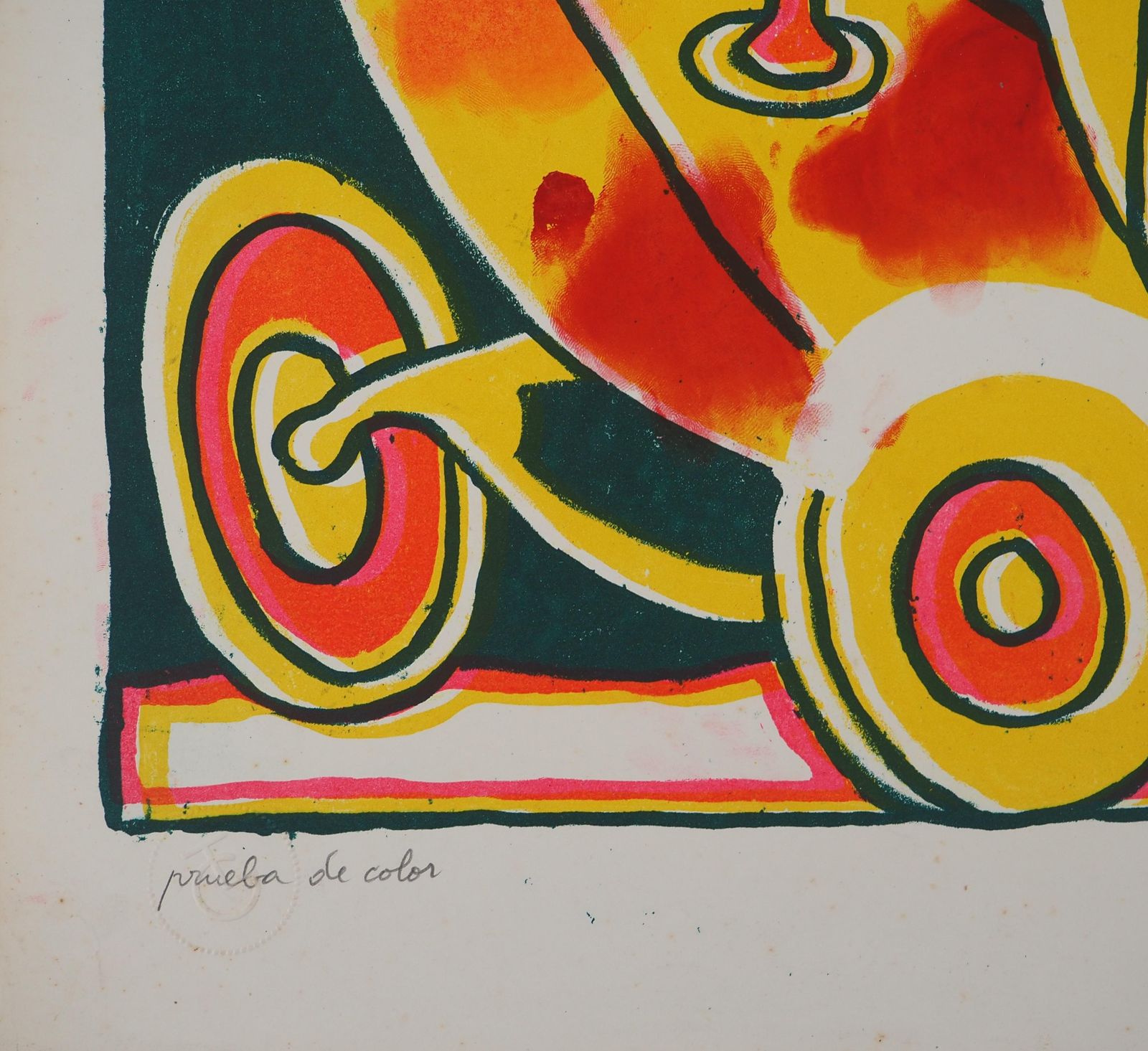 Yvon Taillandierthe Traveller, Havana, 1982   Original Handsigned Screen Print1982 photo vintage