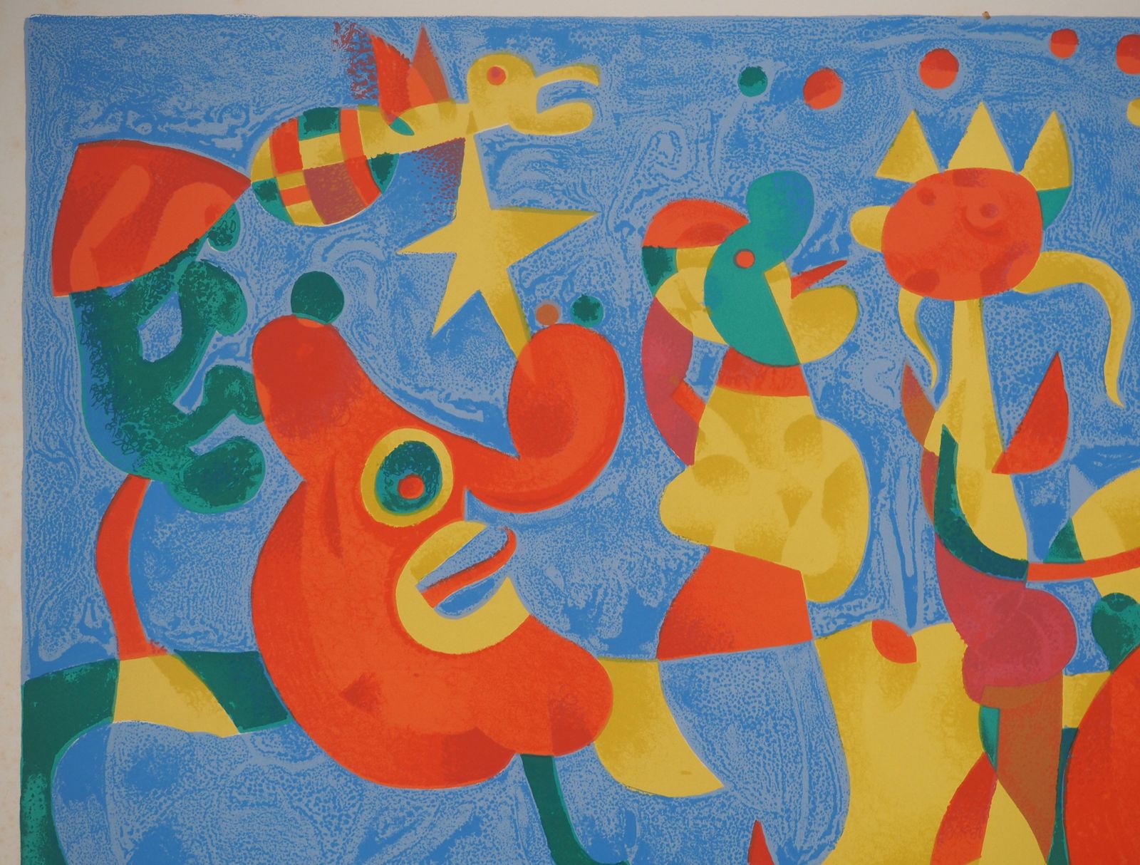 Joan Miróthe King's Feast, King Ubu   Original Lithograph (Maeght #399)1966 photo Art