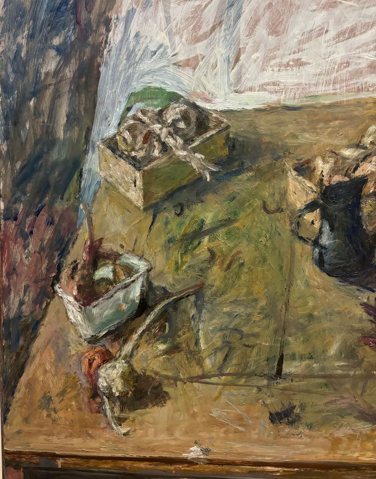 Enzo Faraoni"Grande Natura Morta"  Olio Su Masonite Cm. 107 X 741970 photo vinterior