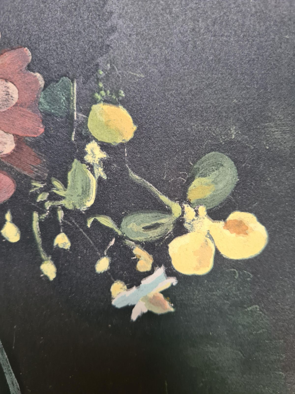 André Derain French Pochoir, Still Life With Flowers, Bouquet Of Zinnias From 1946 photo vinterior