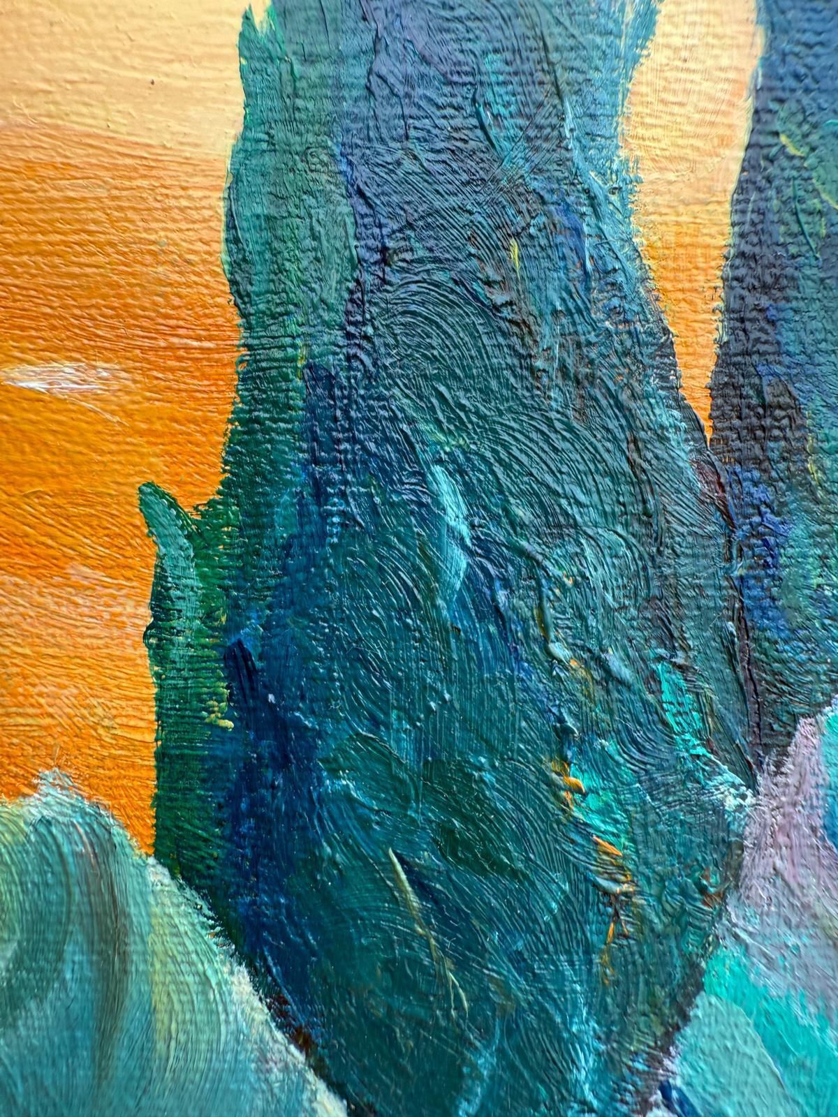 Bernadette Van Baarsen Provençal Landscape. Piste De Danse.2022 photo Art