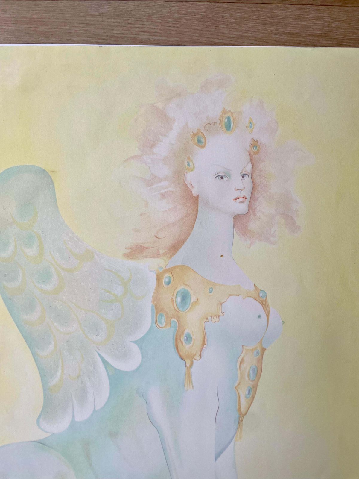 Leonor Fini  Sphinx Ariene  Rare Handsigned Print photo for sale