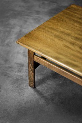 Mid Century Scandinavian Modern Oak Coffee Table By Karl Erik Ekselius For Joc Vetlanda, 1960s photo furniture