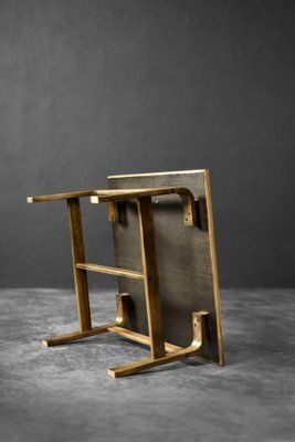 photo vintage Mid Century Scandinavian Modern Oak Coffee Table By Karl Erik Ekselius For Joc Vetlanda, 1960s