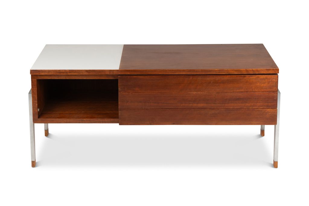 Pair Of 60's Teak Low Chests Of Drawers photo furniture