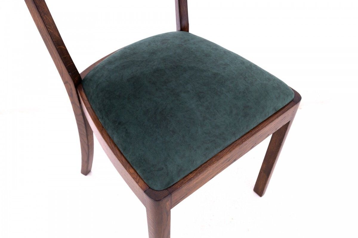 photo furniture Set Of Art Deco Chairs, Poland, 1930s.
