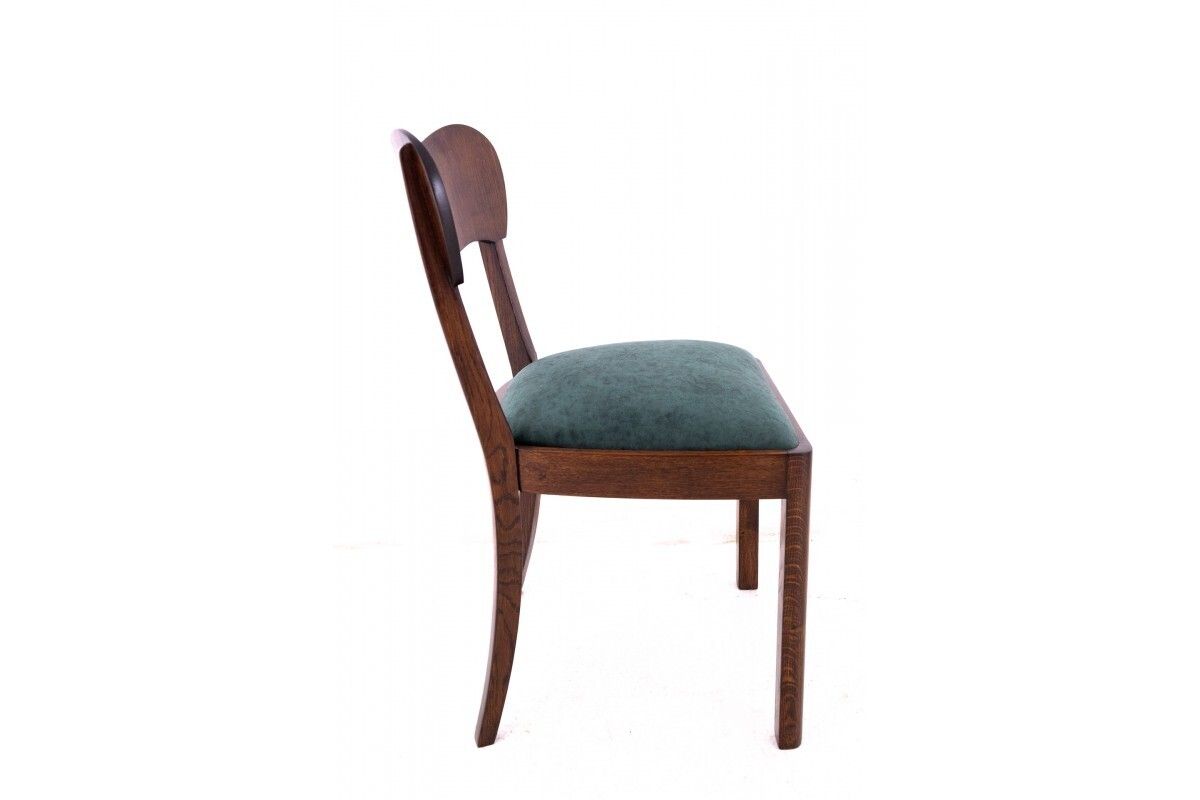 photo for sale Set Of Art Deco Chairs, Poland, 1930s.