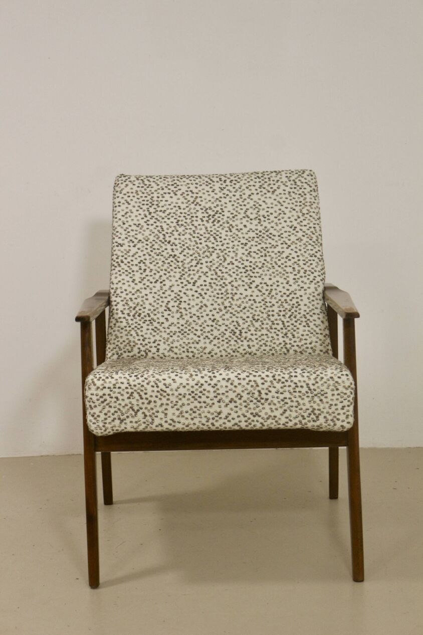 Henryk Lis 300 190 Armchair Year 70 Loop Fabric Ref: Balisto photo for sale