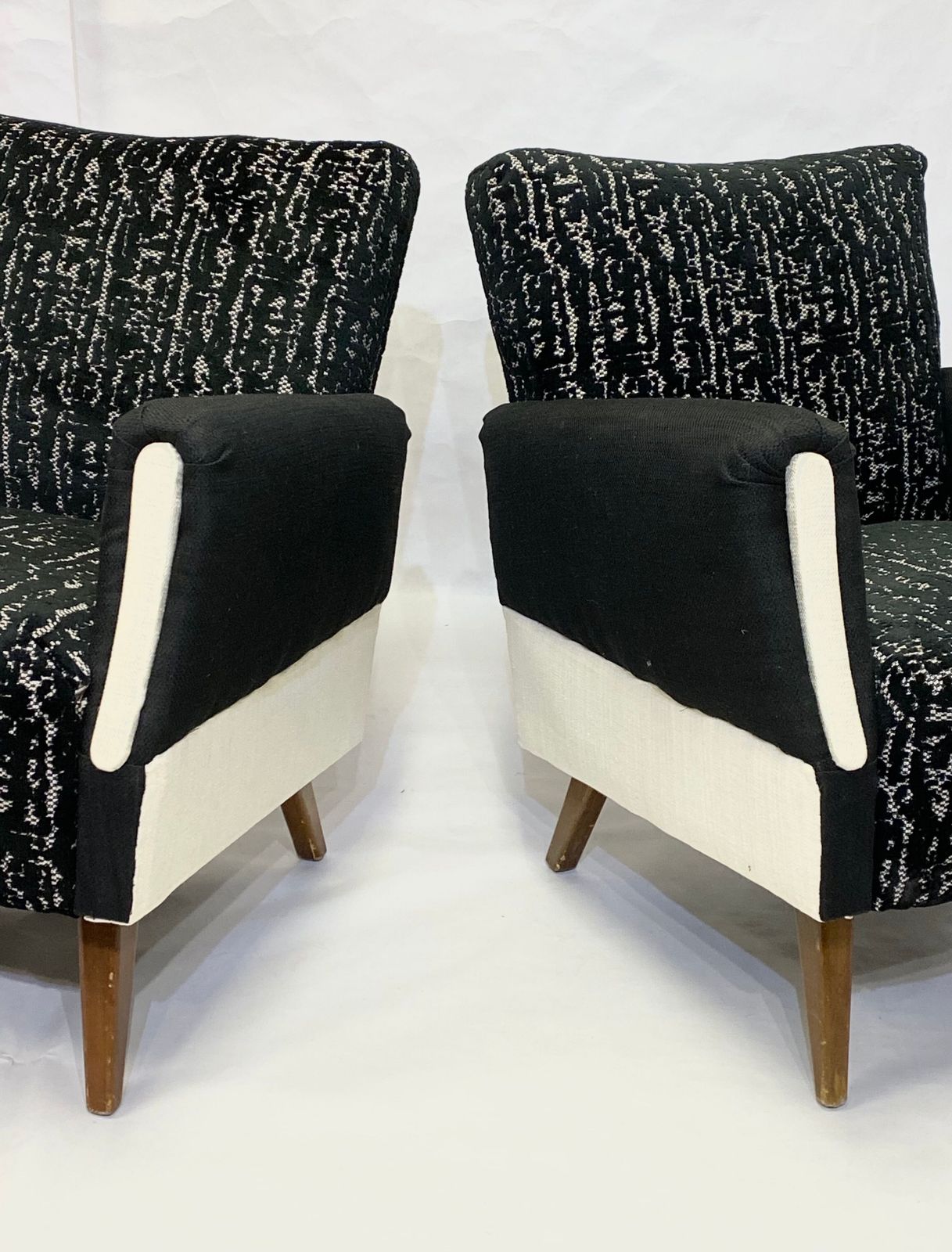 photo vinterior Pair Of Armchairs 1960, 1960s, Vintage