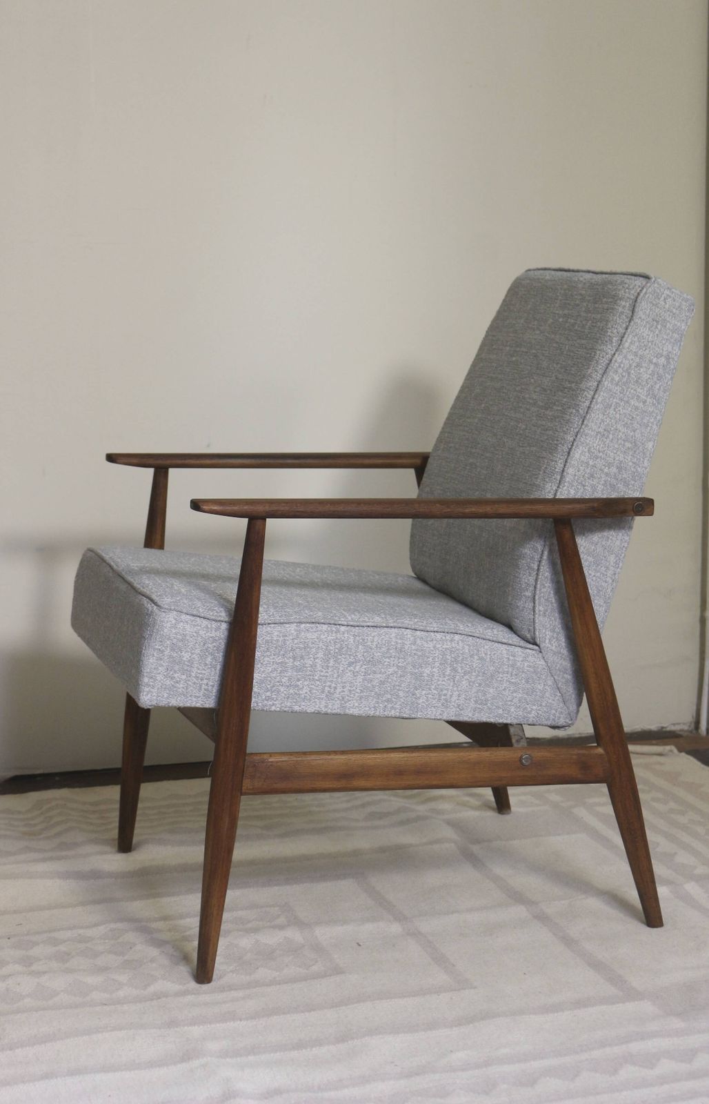 Henryk Lis 300 190 Armchair From The 70s In Bouclette Fabric Ref: Franky photo Furniture