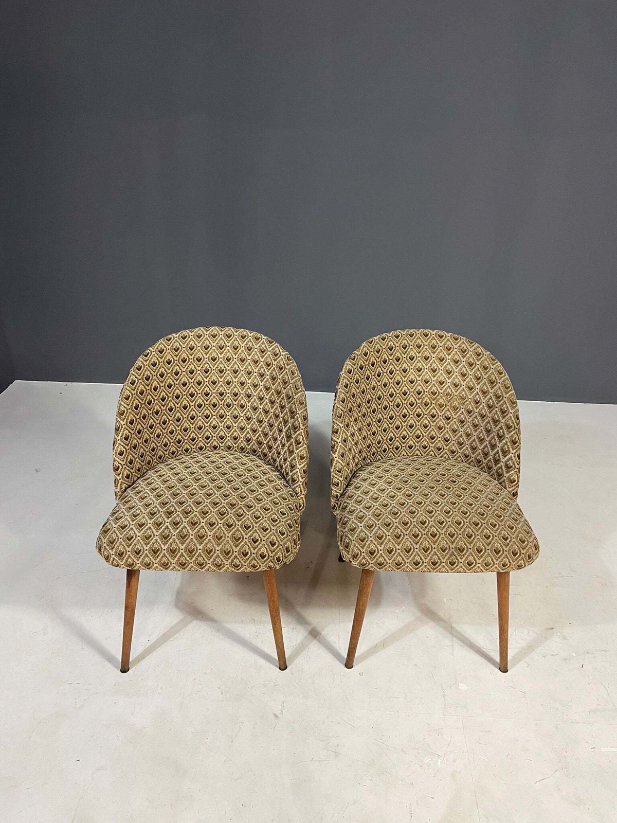 Pair Of Retro Armchairs In The Style Of Antonín šuman, Czechoslovakia 1960s photo 934.0